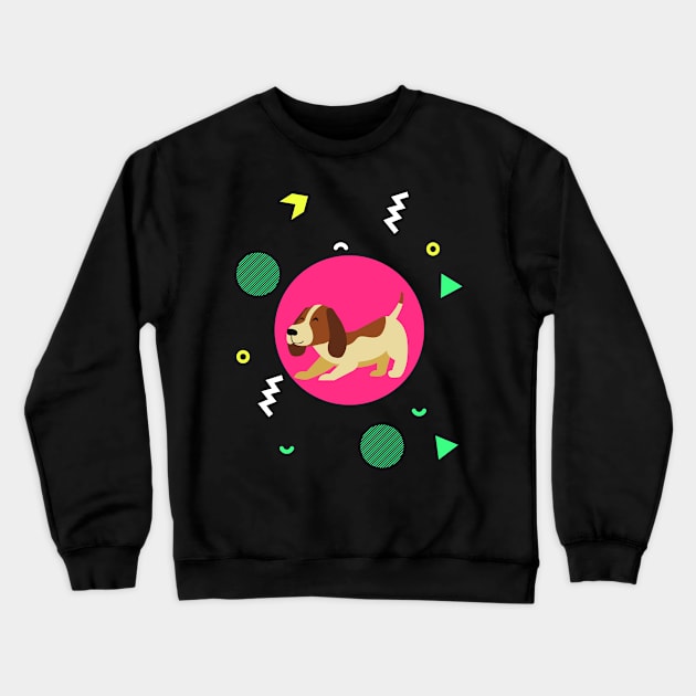 My Dog Crewneck Sweatshirt by Astroidworld